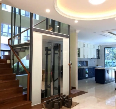 Thi công lắp đặt thang máy gia đình trọn gói